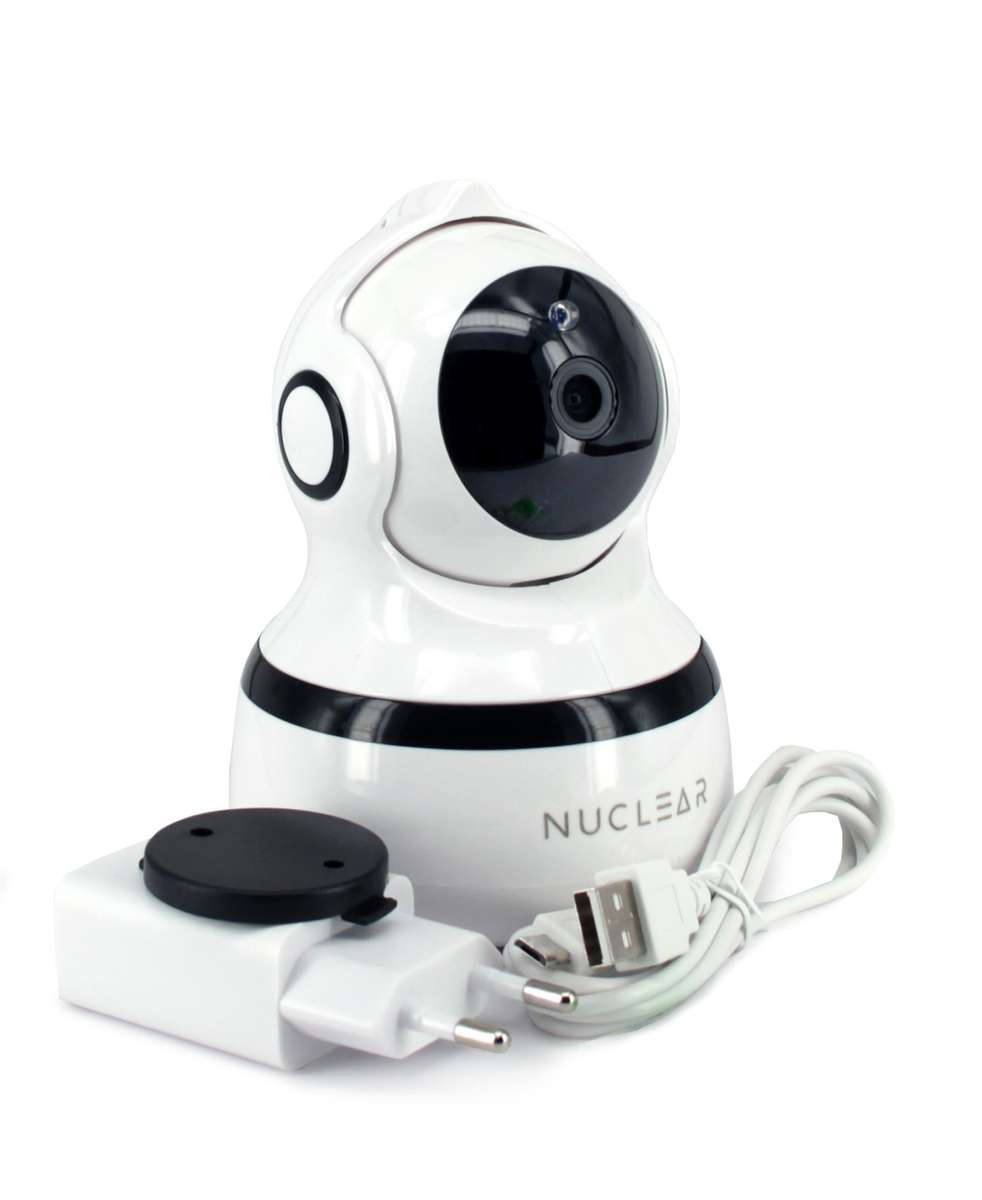 2MP Smart Wifi Baby Camera - White - White / One Size