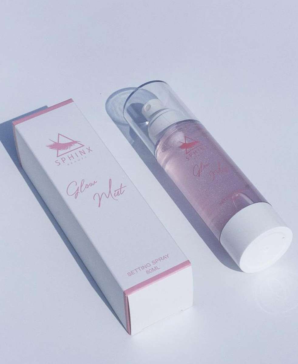 80ml Glow Mist Eyelash Setting Spray - Clear - Clear / One Size
