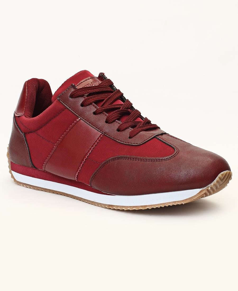 Men's Hugo Sneakers - Burgundy - Burgundy / UK 6