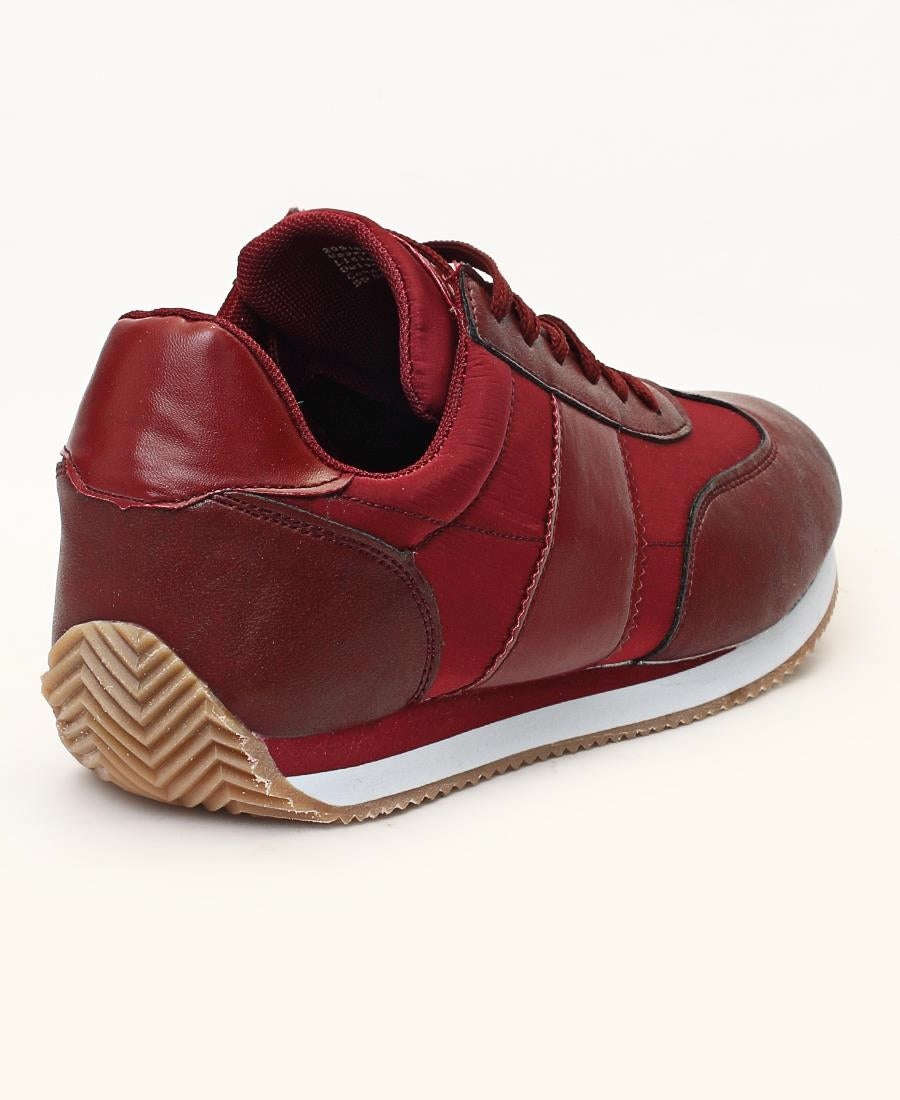 Men's Hugo Sneakers - Burgundy - Burgundy / UK 6