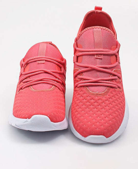TOMTOM LADIES' CASUAL SNEAKERS - CORAL