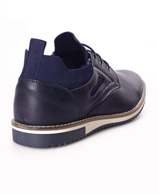 URBAN STYLE MEN'S LACE UP CASUALS - NAVY