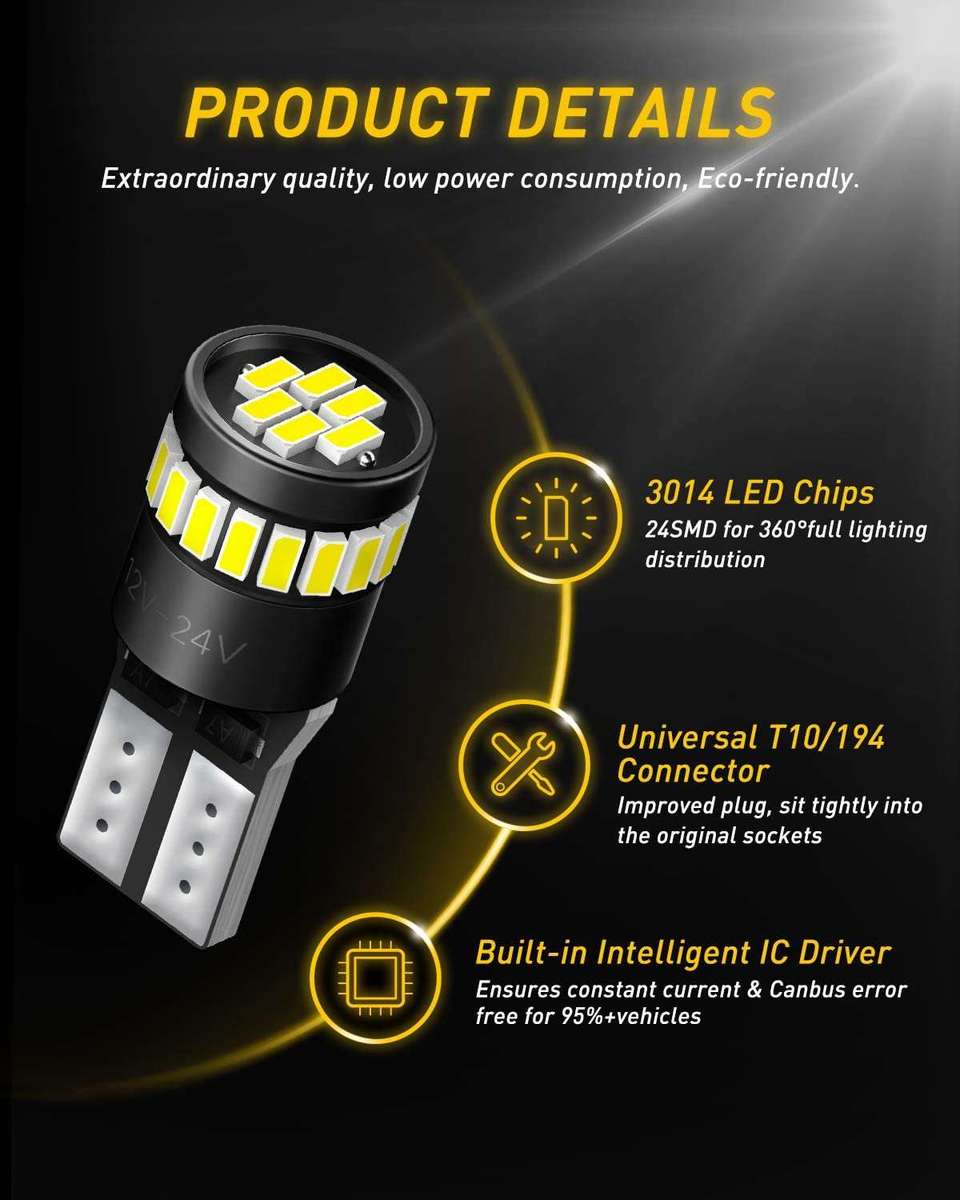 T10 24 smd 3014 Set