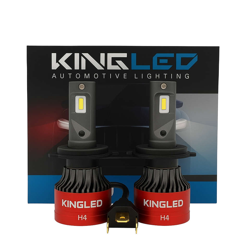 King LED V20 55W Non-CANBUS LED Headlight  6000 Lumens- H4