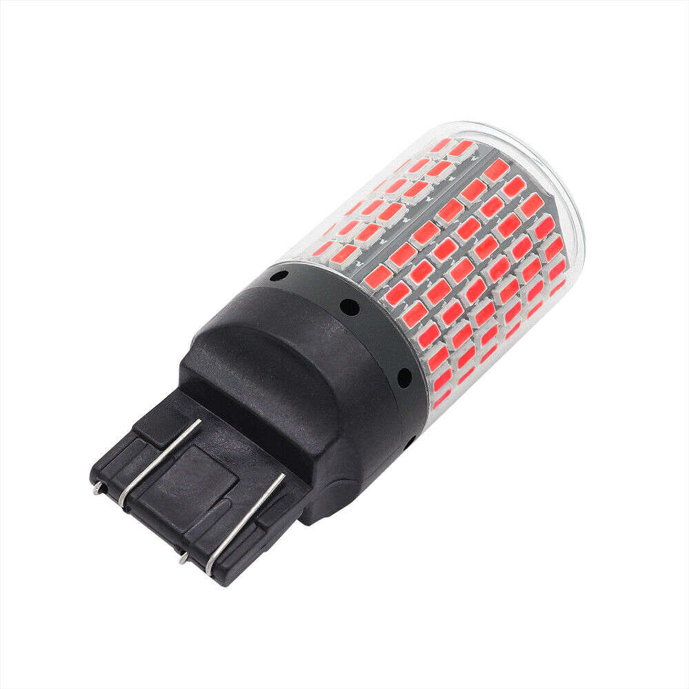 T20 RED LED Brake 7443 3014 144 SMD Canbus