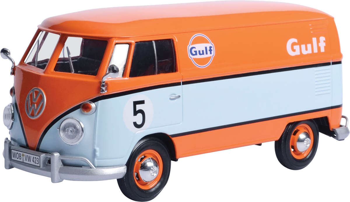 VOLKSWAGEN TYPE 2 (T1) WI/GULF LIVERY GULF COLOUR 1/24