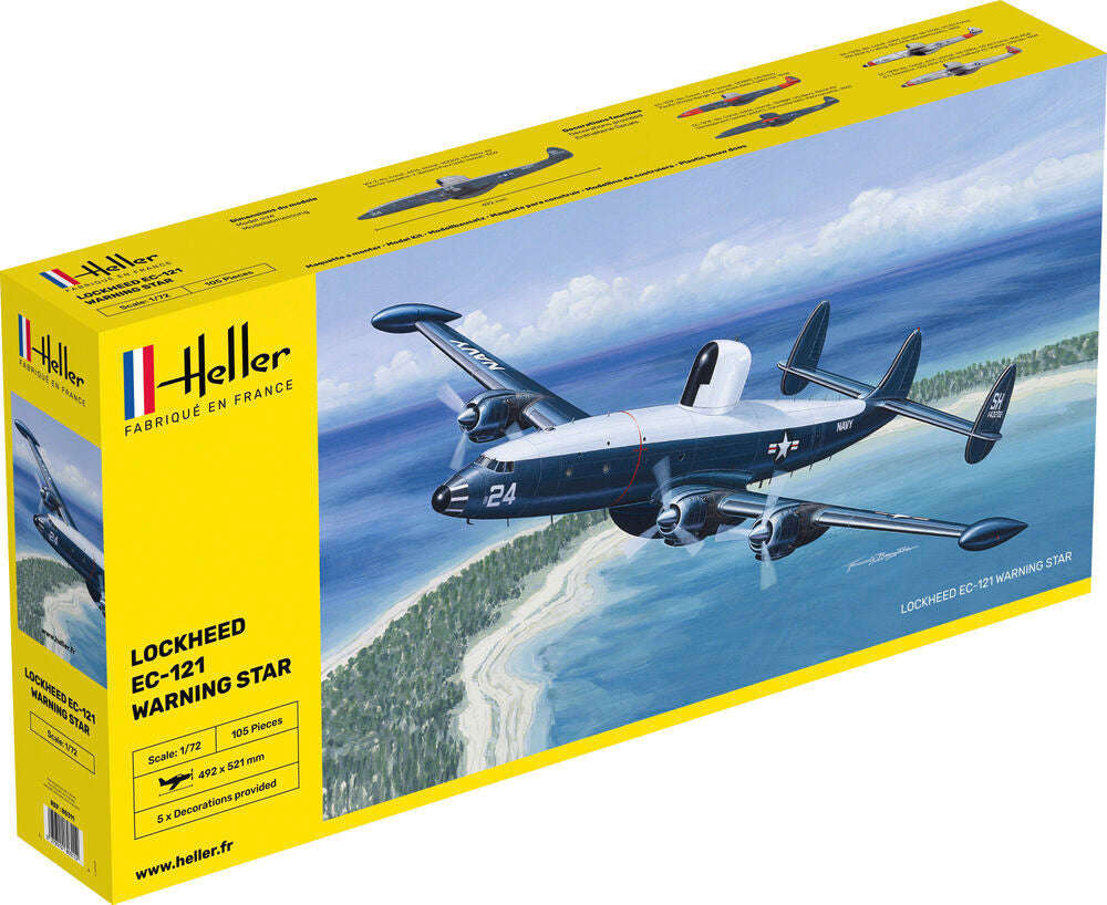LOCKHEED EC-121 Warning Star 1/72,PLASTIC SCALE MODEL