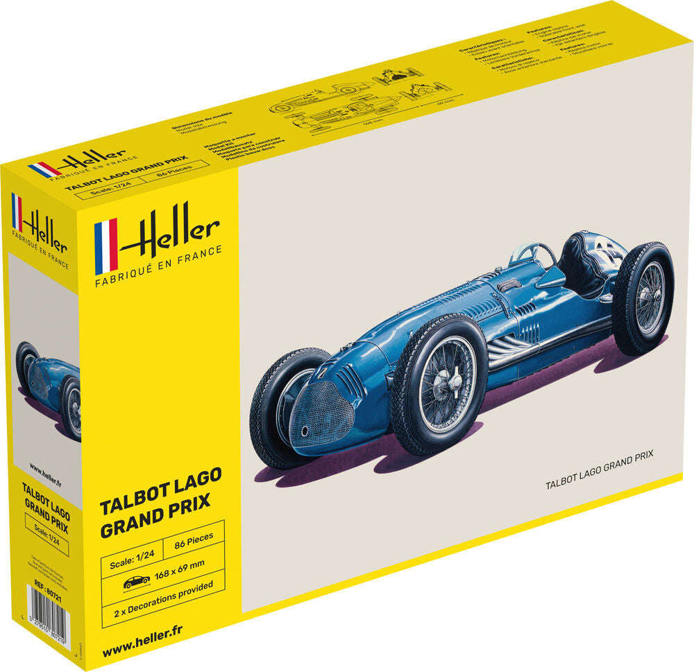 Talbot Lago Grand Prix 1/24, PLASTIC SCALE MODEL