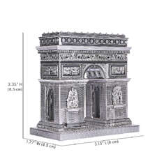 ARC DE TRIOMPHE SS METAL MODEL L8X4.5X8.5CM LEVEL 4