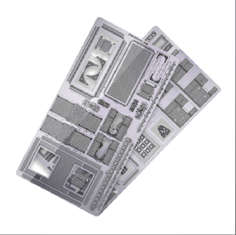 ARC DE TRIOMPHE SS METAL MODEL L8X4.5X8.5CM LEVEL 4