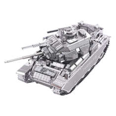 CENTURION TANK SS METAL MODEL L11XW4.4XH4.5CM LEVEL 5