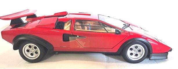 LAMBORGHINI COUNTACH WALTER WOLF RED  1/18, DIECAST COLLECTABLES