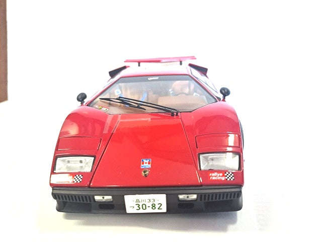 LAMBORGHINI COUNTACH WALTER WOLF RED  1/18, DIECAST COLLECTABLES