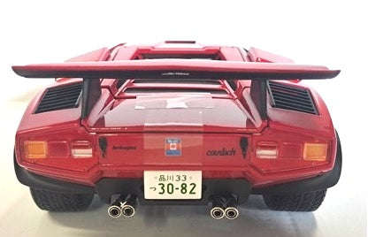 LAMBORGHINI COUNTACH WALTER WOLF RED  1/18, DIECAST COLLECTABLES