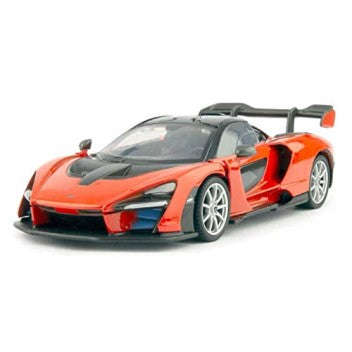 MCLAREN SENNA DELTA RED 1/24, DIECAST CAR, COLLECTABLE CAR.