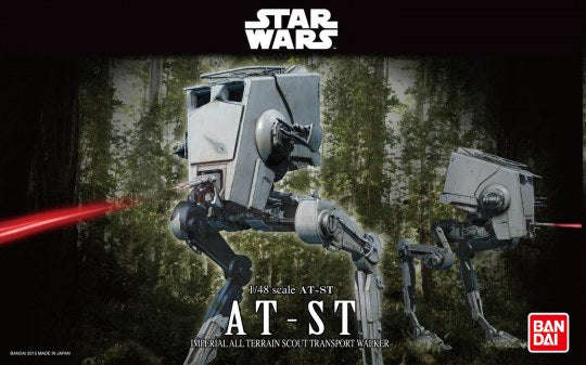 BANDAI AT-ST 1/48, PLASTIC SCALE MODEL KIT