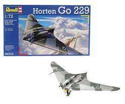 HORTEN GO-229 1/72, PLASTIC SCALE MODEL KIT