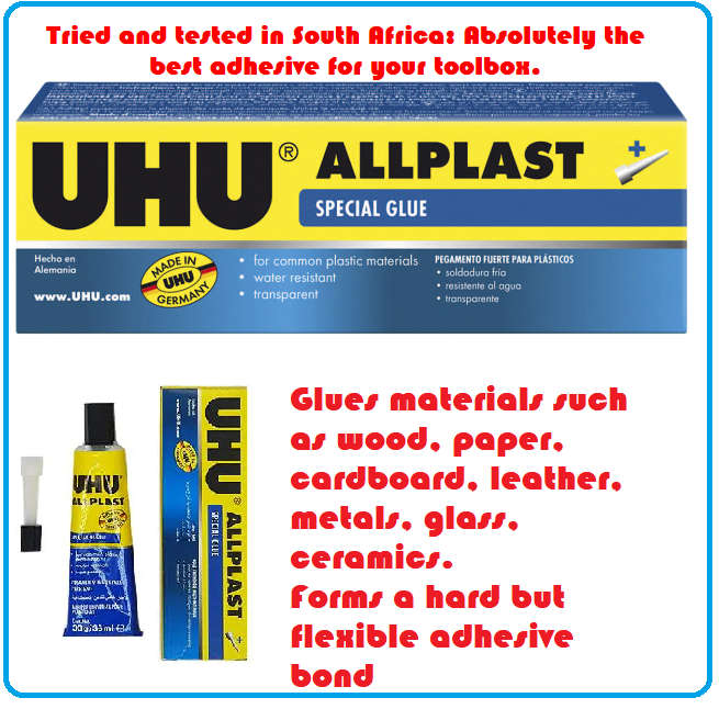 UHU ALLPLAST TUBE BOXED WITH NOZZLE 30G/33ML