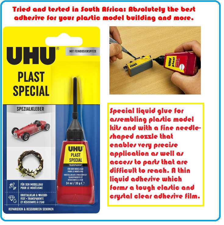 UHU ALLPLAST BLISTERPACK WITH FINE NEEDLE NOZZLE 33 ML/30G