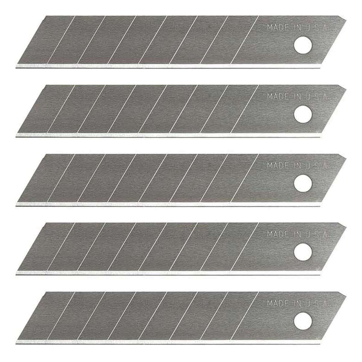BLADE HEAVY DUTY SNAP OFF 8 5PCS HOBBY TOOL, ARTS AND CRAFTS, STATIONERY, MINIATURE MODEL BUILDING