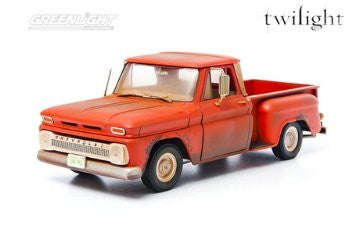 1:18 CHEV TRUCK (BELLAS) 2008 ORANGE 1963 DIECAST