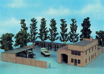 COAL YARD HO, PLASTIC SCALE MODEL,MODEL TRAIN ACCESSORIE