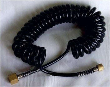 Cobra Coil Hose 10inch, 1/4 X 1/8, AIRBRUSH ACCESSORIES