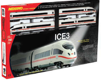 German Inter City Express 3  With Metal Chassis TRAIN SET HO