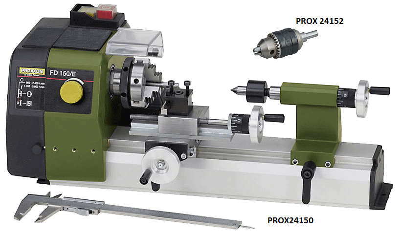 PRECISION LATHE FD 150/E, INCLUDING TAILSTOCK CHUCK ,ARTS AND CRAFTS, MINIATURE MODEL BUILDING, P...