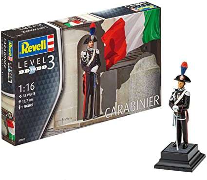 CARABINIERE 1/16 PLASTIC MODEL KIT, PLASTIC SCALE MODEL KIT