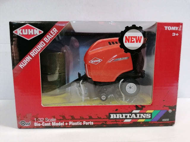 KUHN ROUND BALER 1:32 DIECAST FARM IMPLEMENT
