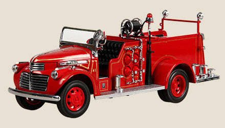 1:24 GMC FIRE TRUCK RED  1941 DIECAST