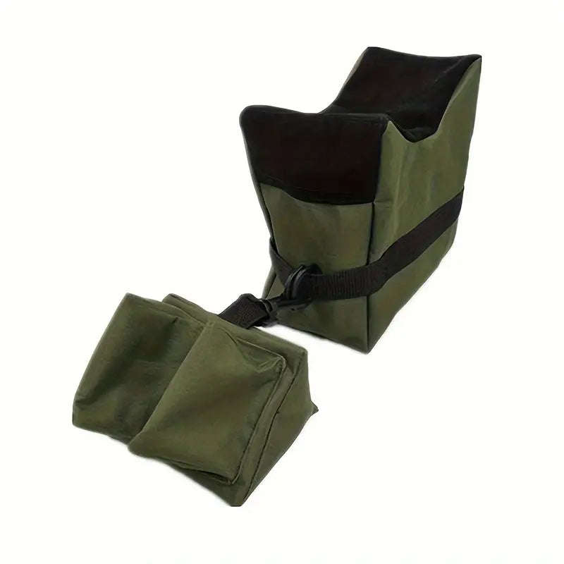 2 Piece Outdoor Shooting Rest Bag Green