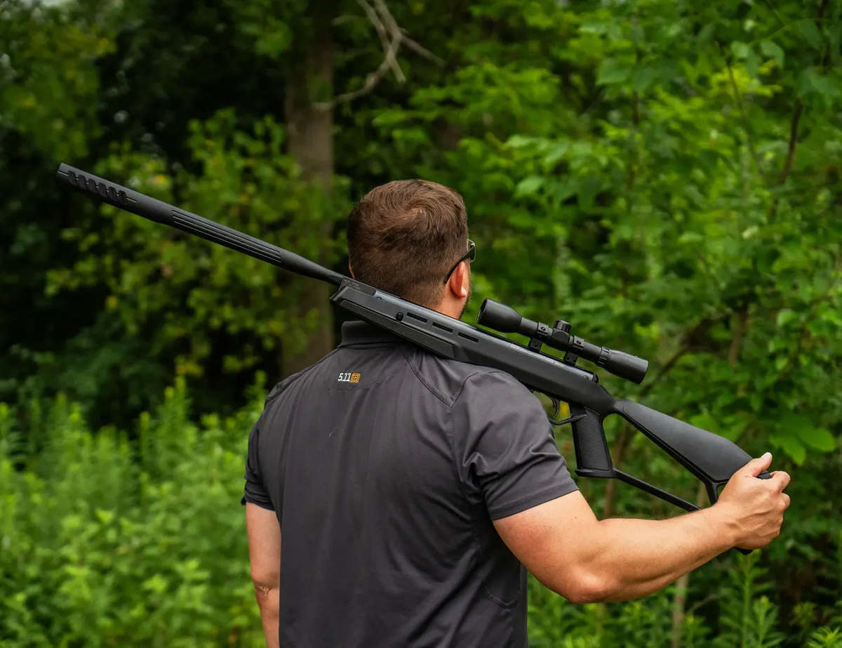 Crosman Fire 4.5mm Nitro Piston with Scope