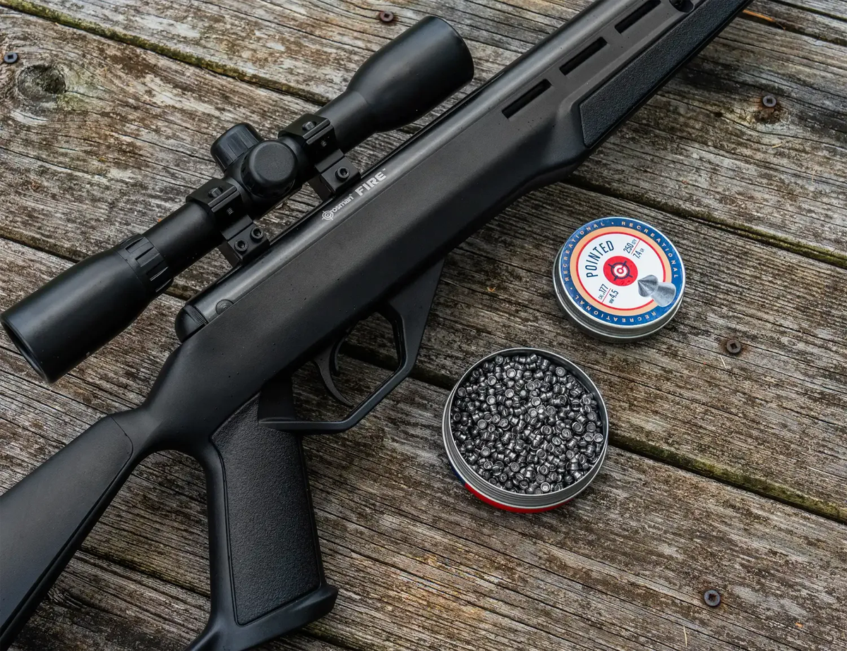 Crosman Fire 4.5mm Nitro Piston with Scope