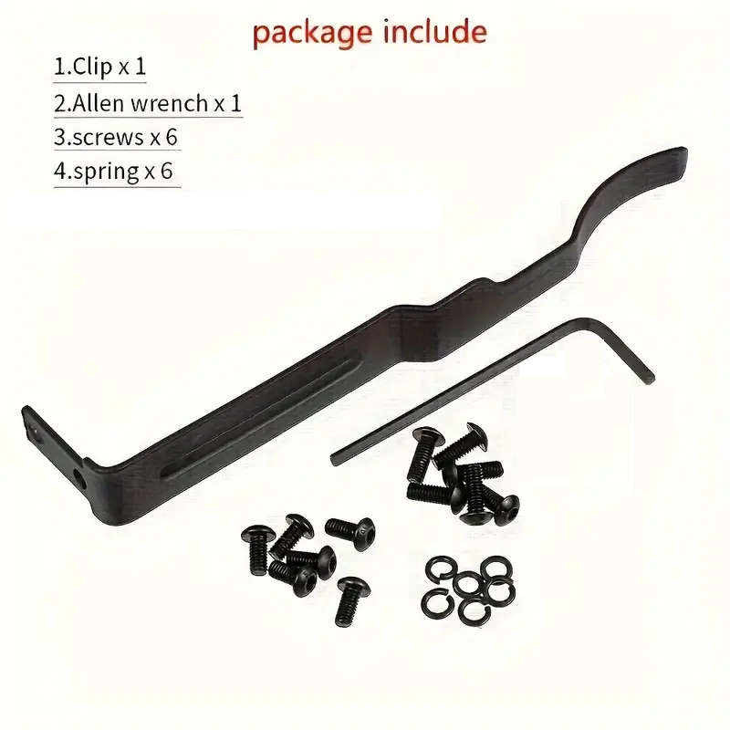 Glock Concealed Carry Clip Holster With Metal Belt Clip | Includes Replacement Slide Cover Plate ...