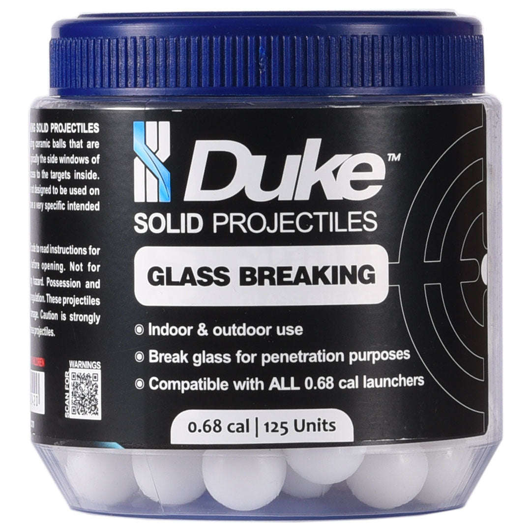 Duke Defence High Impact Solid Projectiles mil Spec (Select Pack Size)