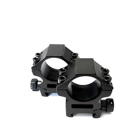 2-Piece Low Picatinny Scope Mount Set, 25mm
