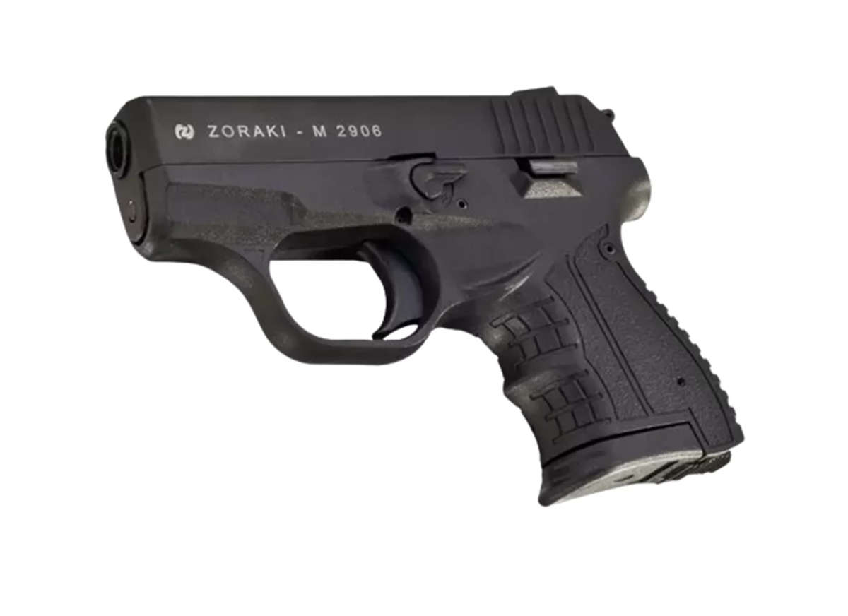 Zoraki m2906 - 9mm pepper/teargas/blanks pistol, black