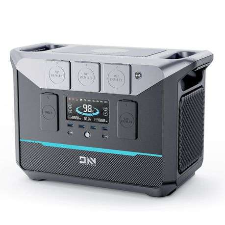 Daran Ener NEO 1500W 1075WH Portable Solar Generator - SA Plugs