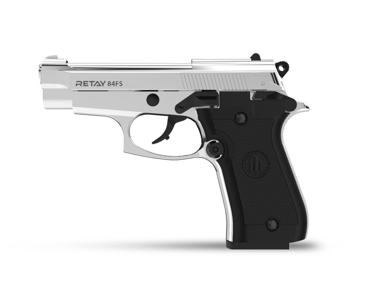 Retay Blank Gun - 84FS Chrome | Pepper Gun