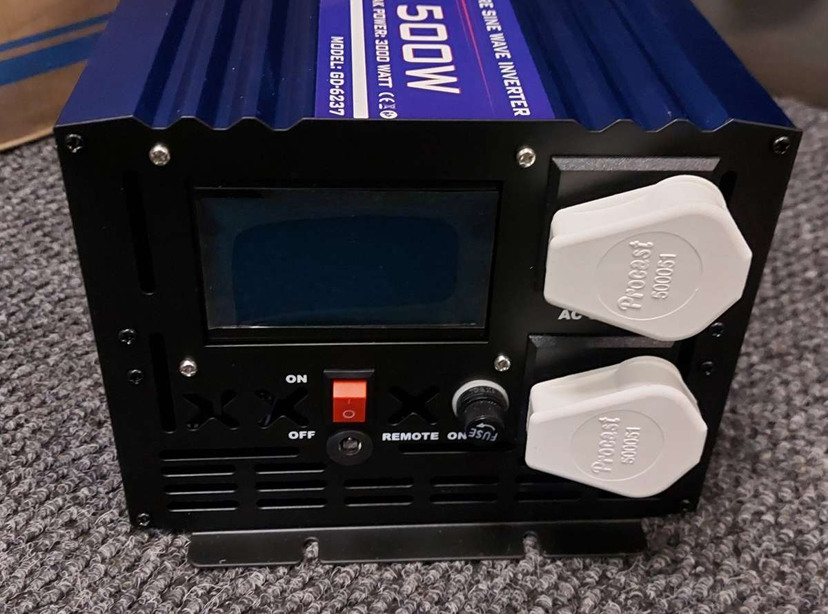 1500w Devel Pure Sine Inverter | 12v Dc To 220v Ac | Inverter -Pure Sine Wave (3000w Peak)