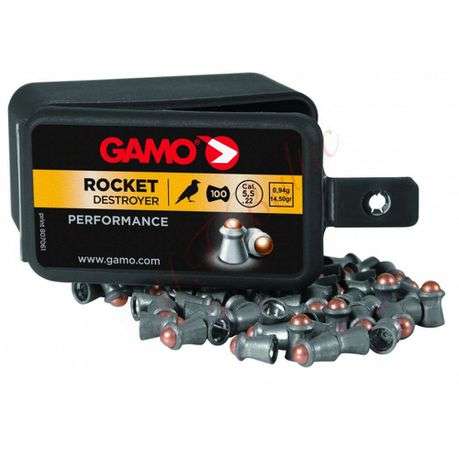 Gamo Pellets 5.5mm Rocket (100's) | 14.3gr