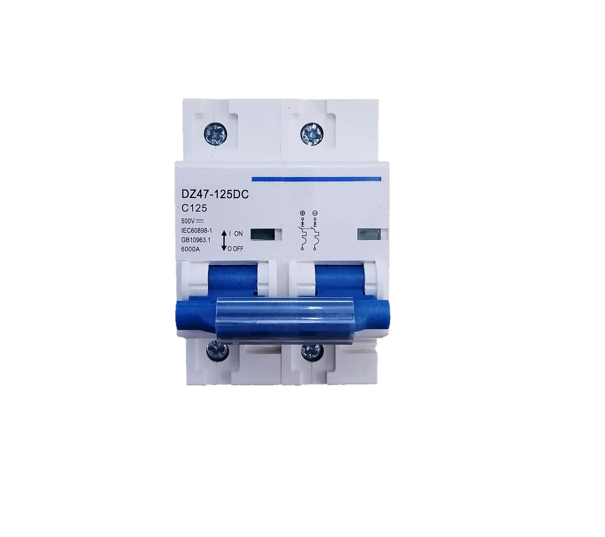 Double Pole DC Circuit Breaker 100A |  12-100v DC | 800-1000w | Solar Circuit Breaker