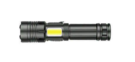 Zartek 1500 LUMEN TORCH WITH SIDE WORKLIGHT  ZA-418