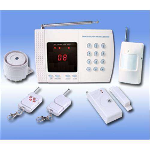Auto-Dial Home & Office Security Alarm System with Wireless Control | 315Mhz