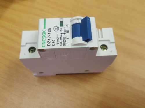 Dc Circuit Breaker 80a |12-100v Dc | 800-1000w | Solar Circuit Breaker