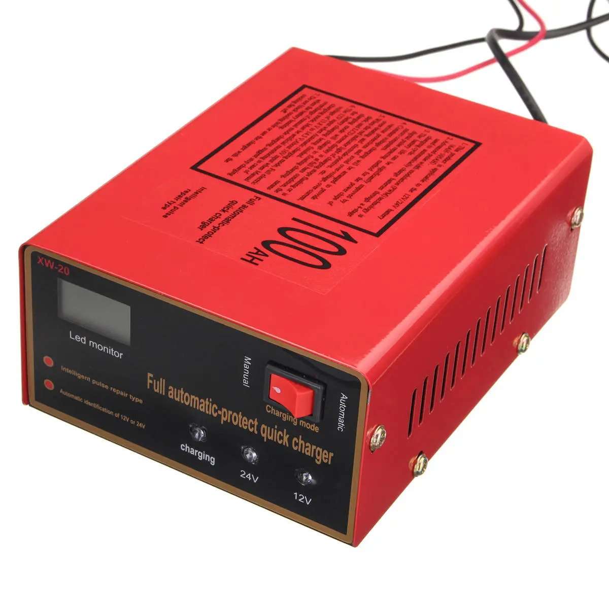100ah Full Automatic Quick Battery Charger 12v & 24v