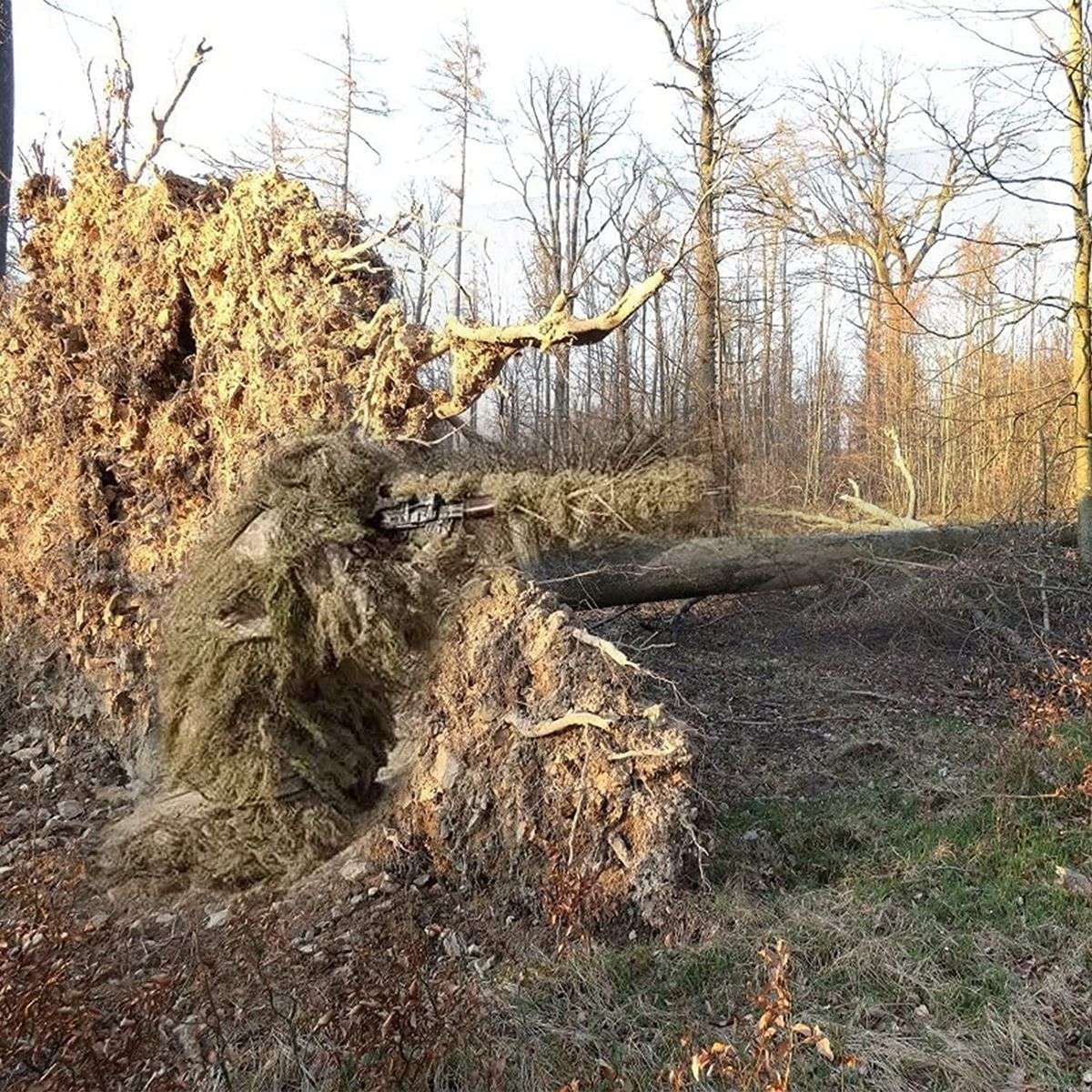 Ghillie Suit P.L.A. Camouflaged Clothing