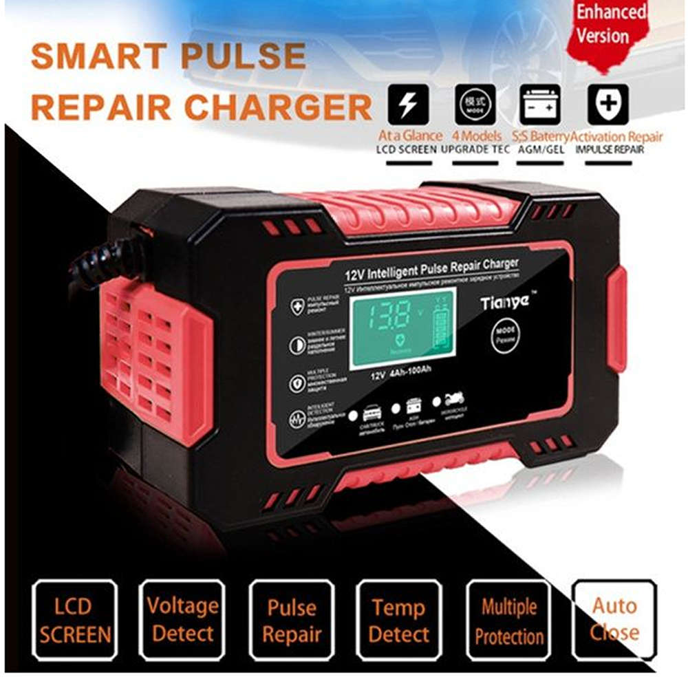 Andowl 12V Intelligent Pulse Repair Charger Q-DP9921
